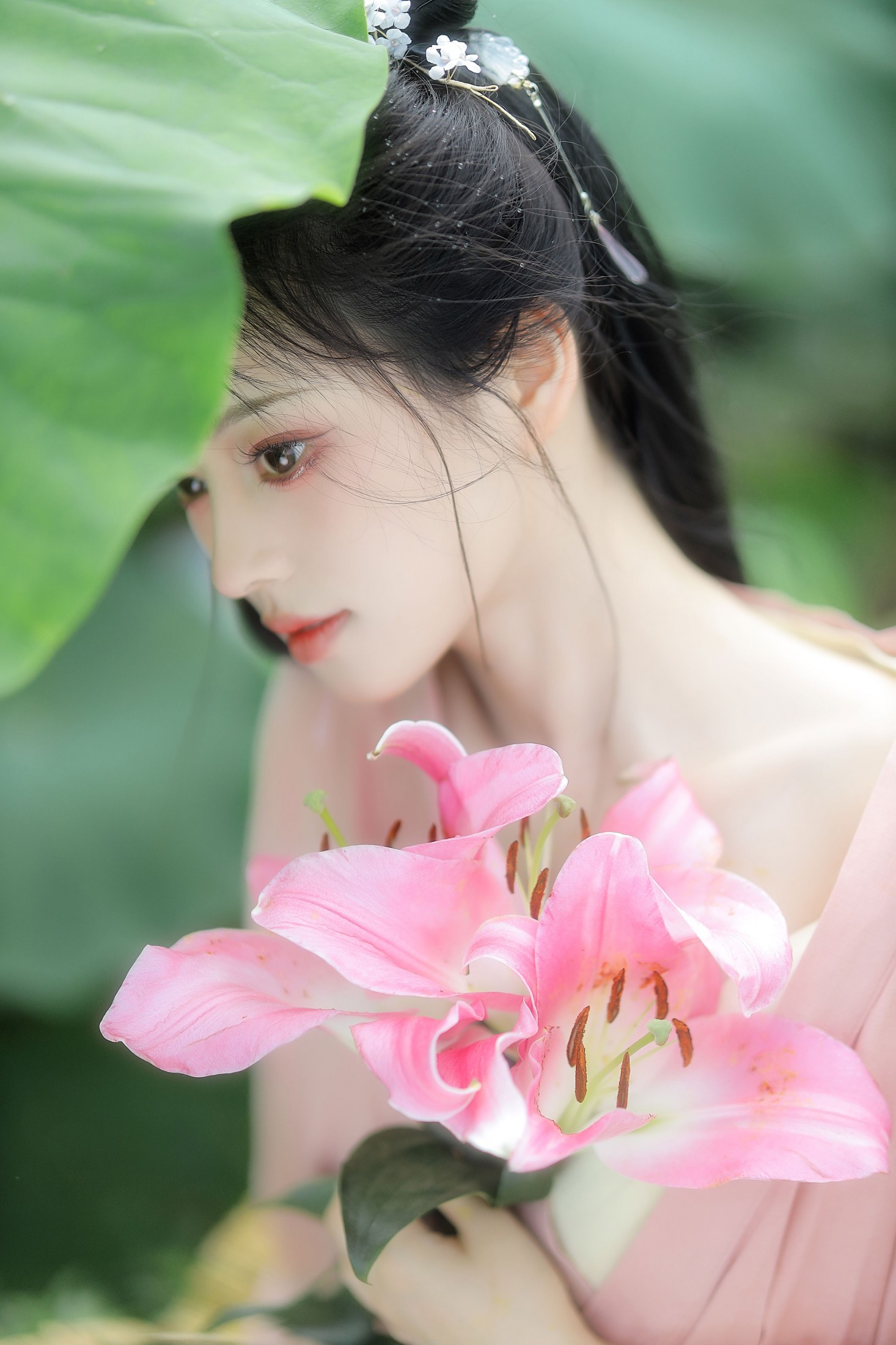 ID12102荷中花 - 妍画集-妍画集
