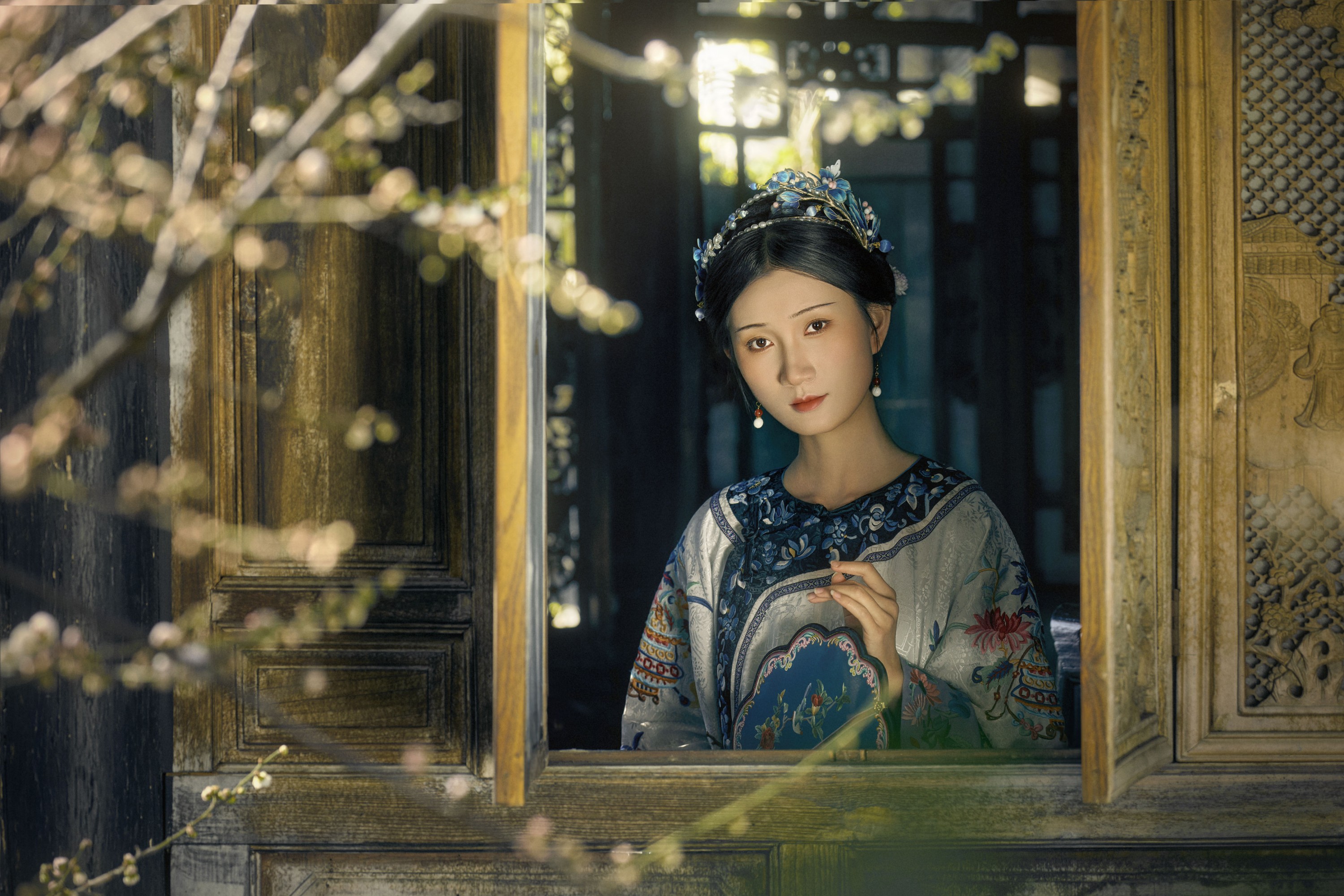 ID12086六重门扉未锁·只等一人归-妍画集