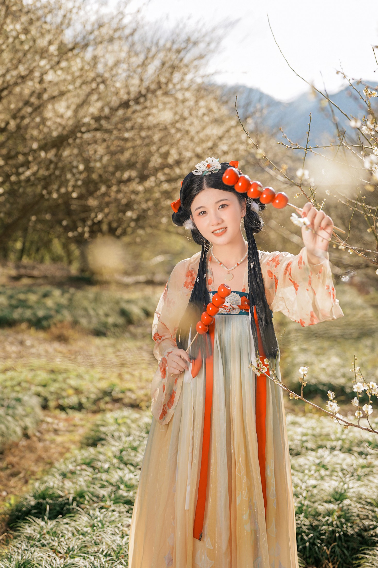 圆圆 – 《古风人像拍摄-梅花-圆圆》[20P] 插图5