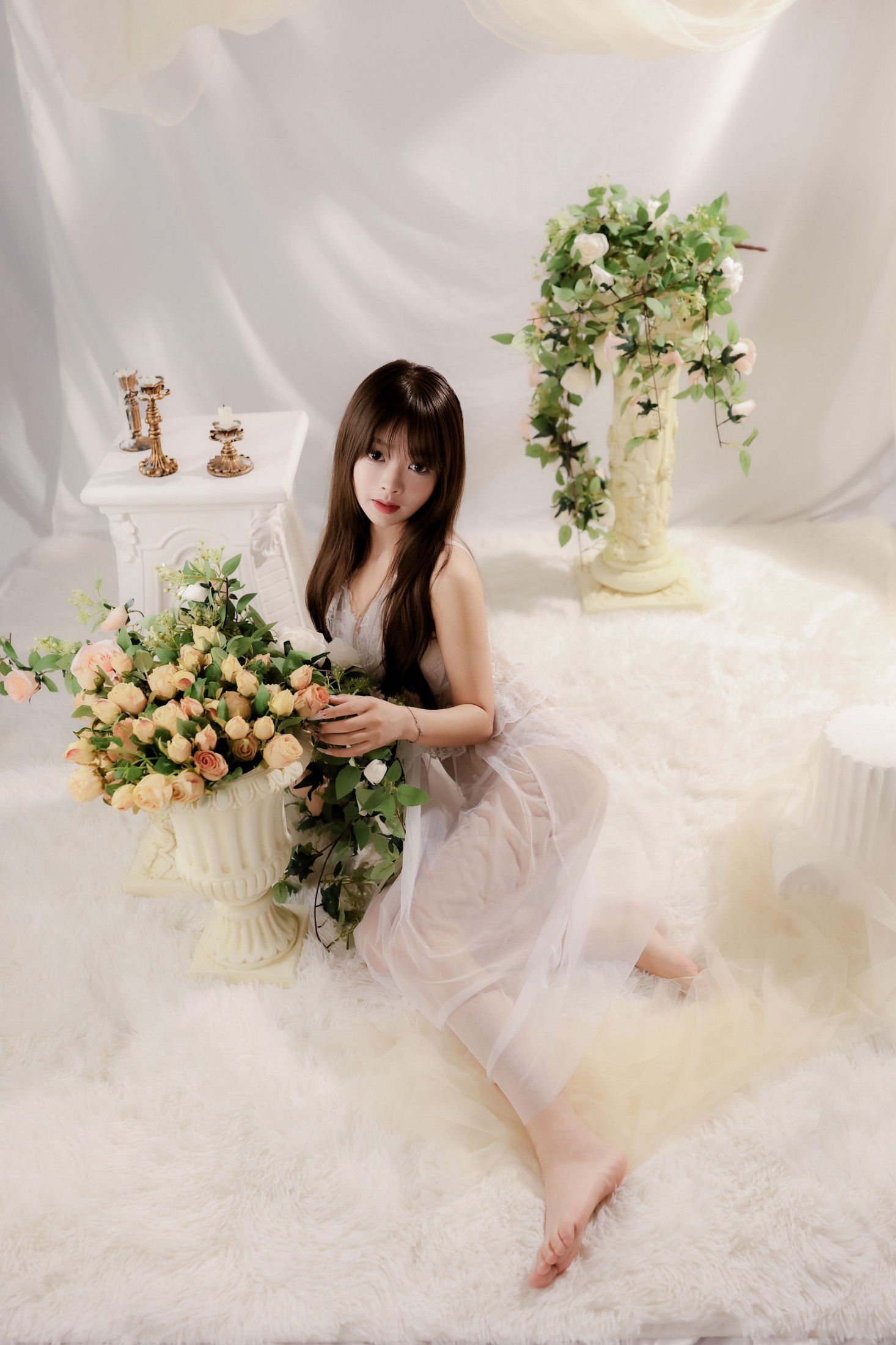 点点二 – 《白纱少女》[25P] 插图4