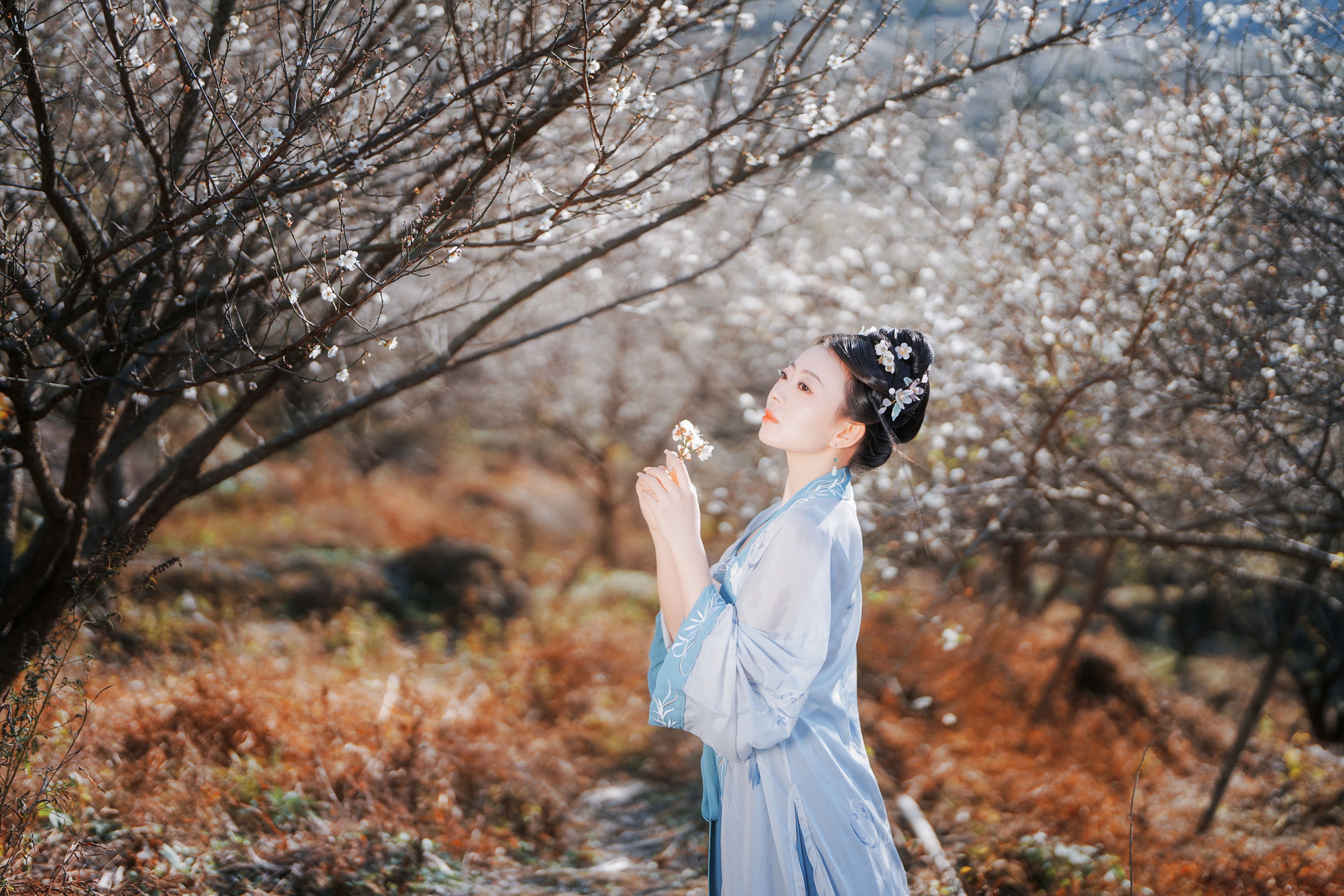 腿子 – 《古风人像拍摄-梅花-腿子》[18P] 插图5