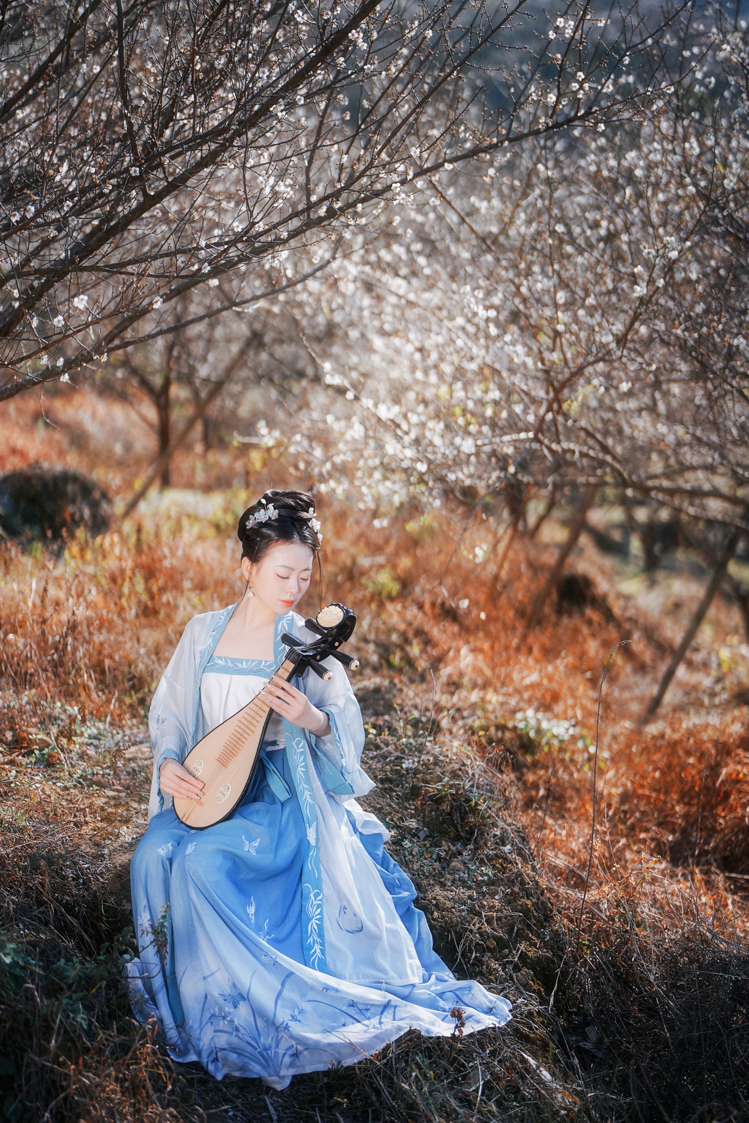 ID11413古风人像拍摄-梅花-腿子-妍画集