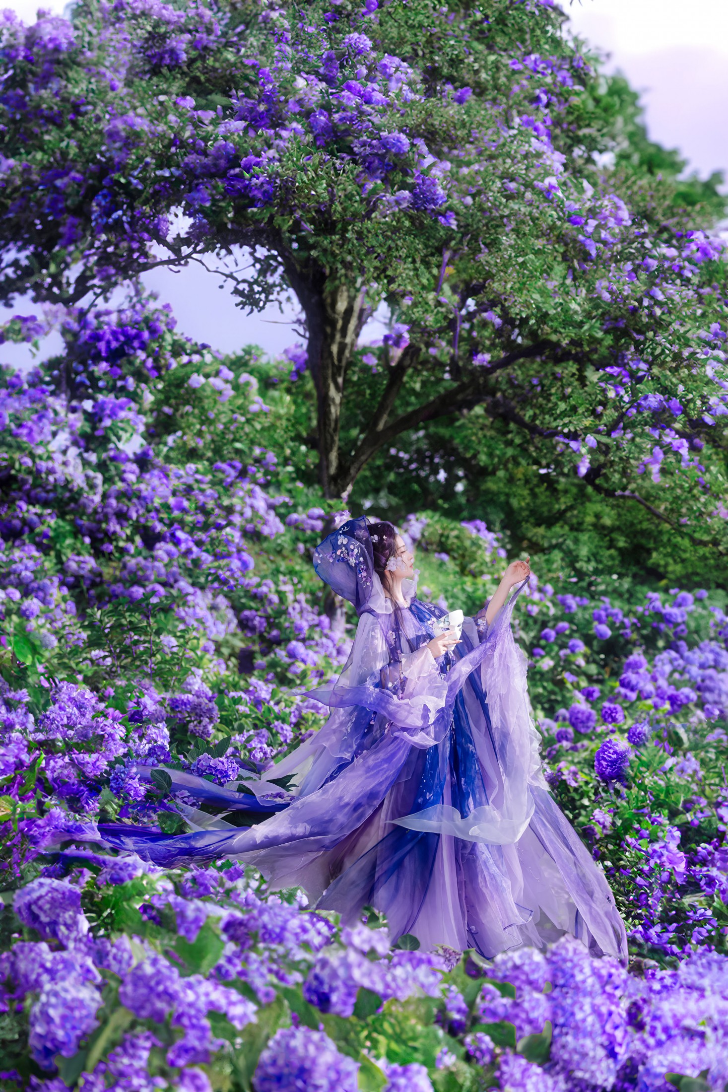 ID12420以花遥祝，四方葳蕤-妍画集