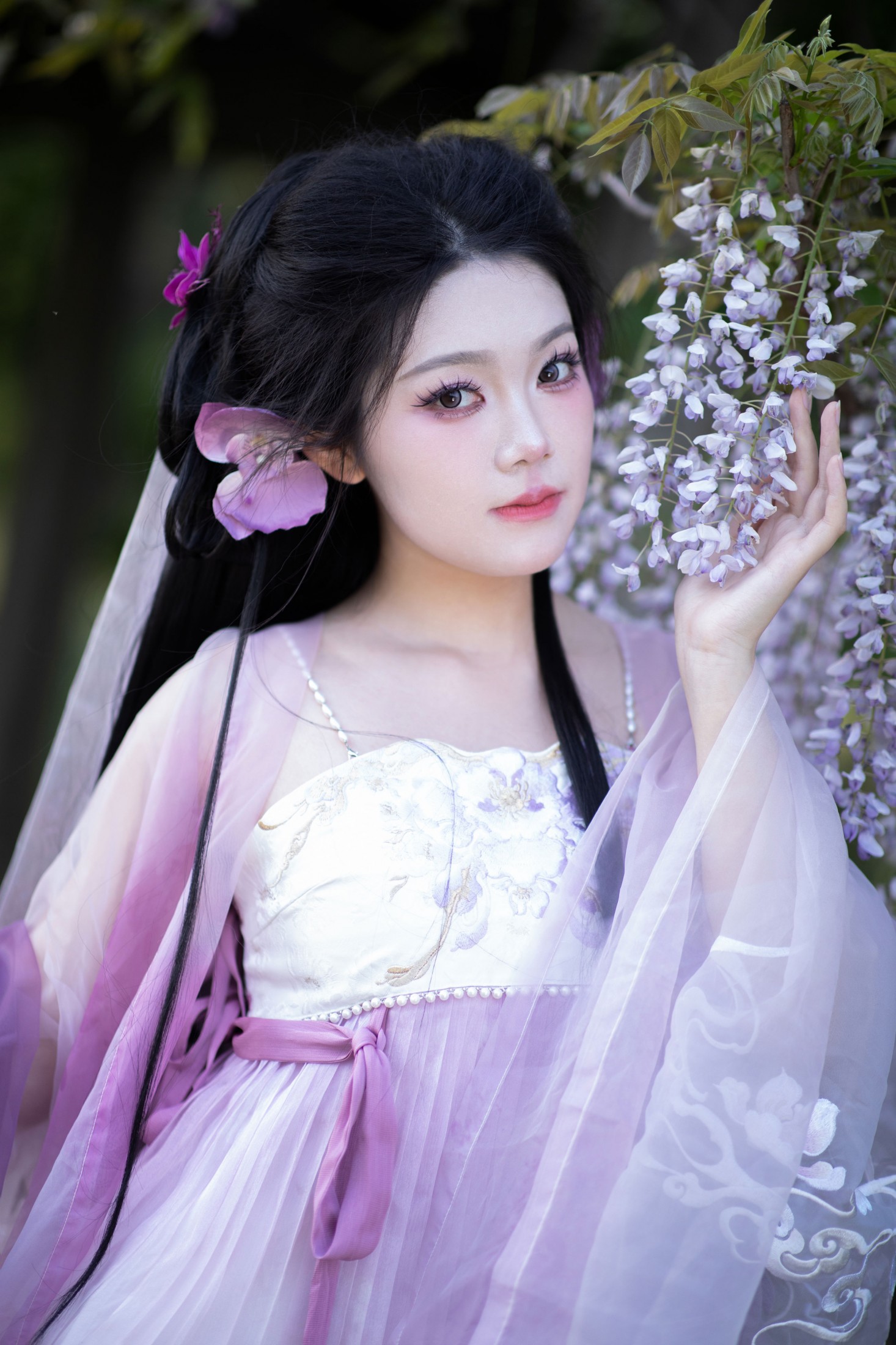 绒绒栗栗 - 《紫藤挂云木》[9P] 插图3