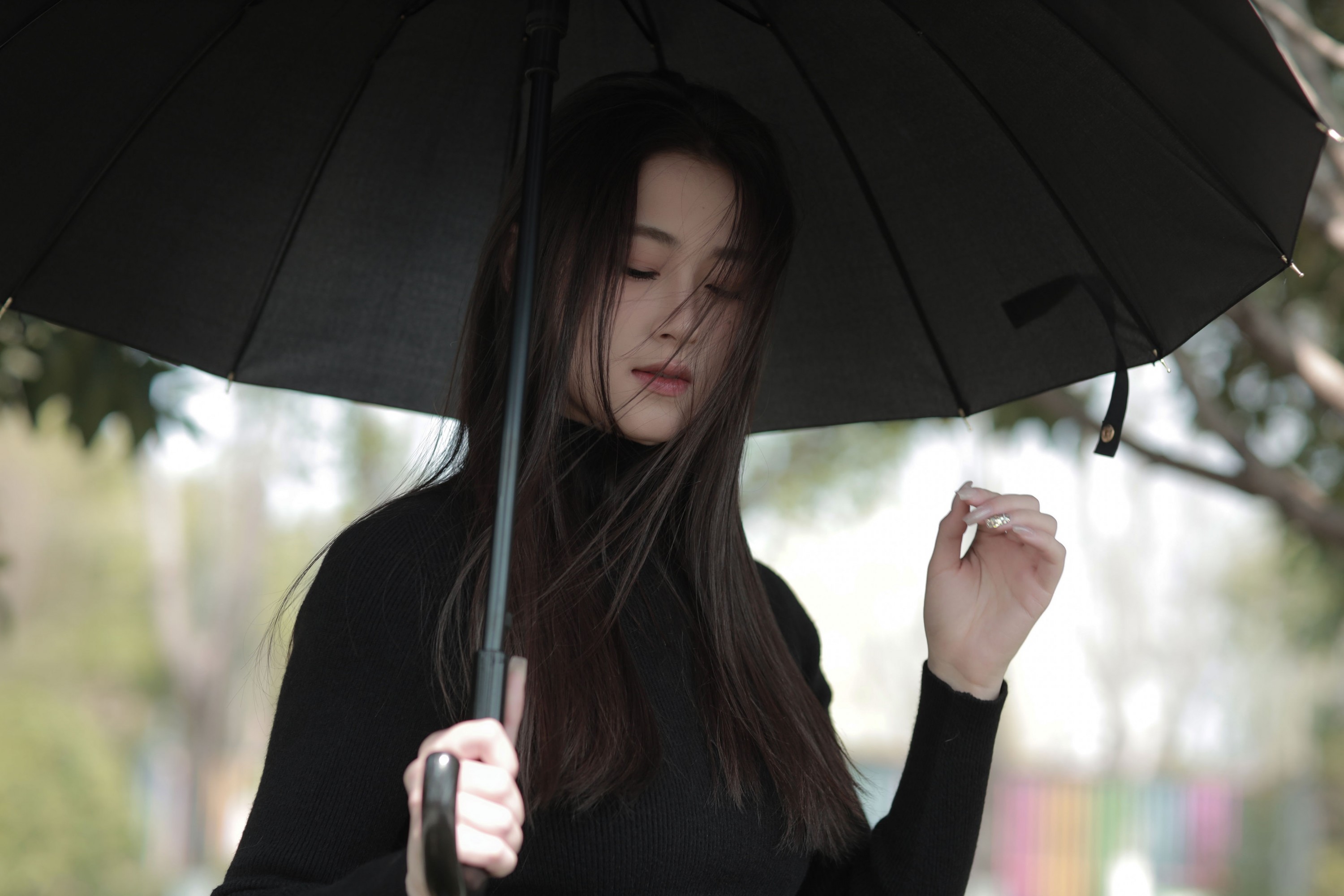 ID12443黑色心事-妍画集