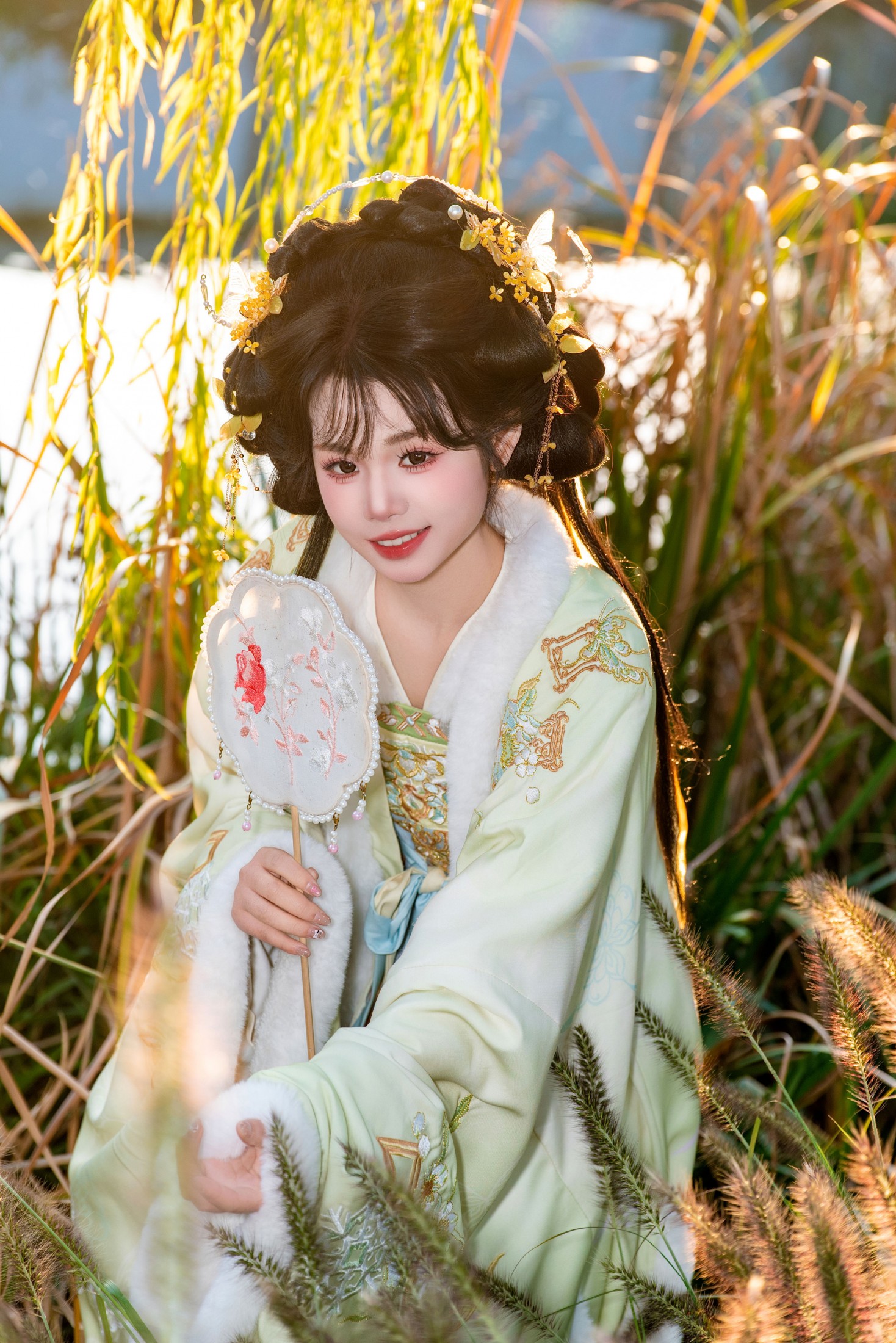 ID12495落日余晖 - 妍画集-妍画集