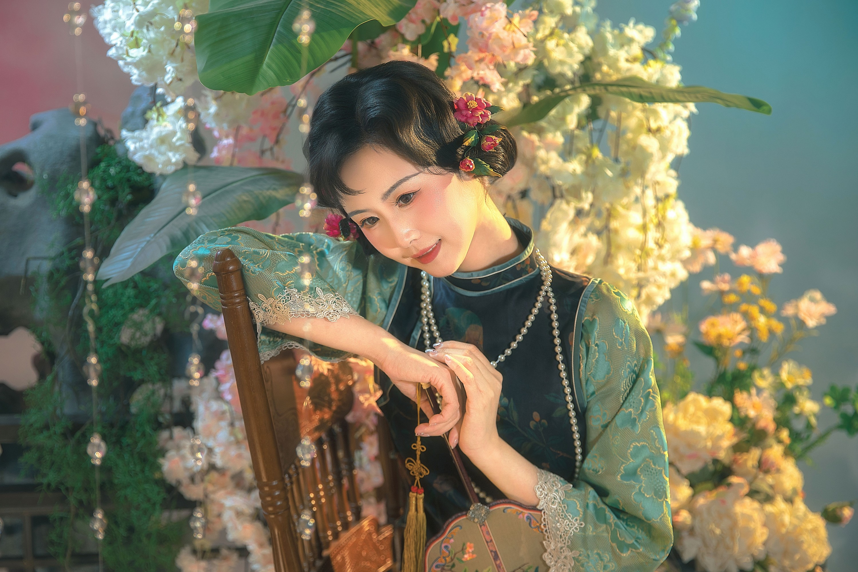 ID12523一身诗意千寻瀑 - 妍画集-妍画集