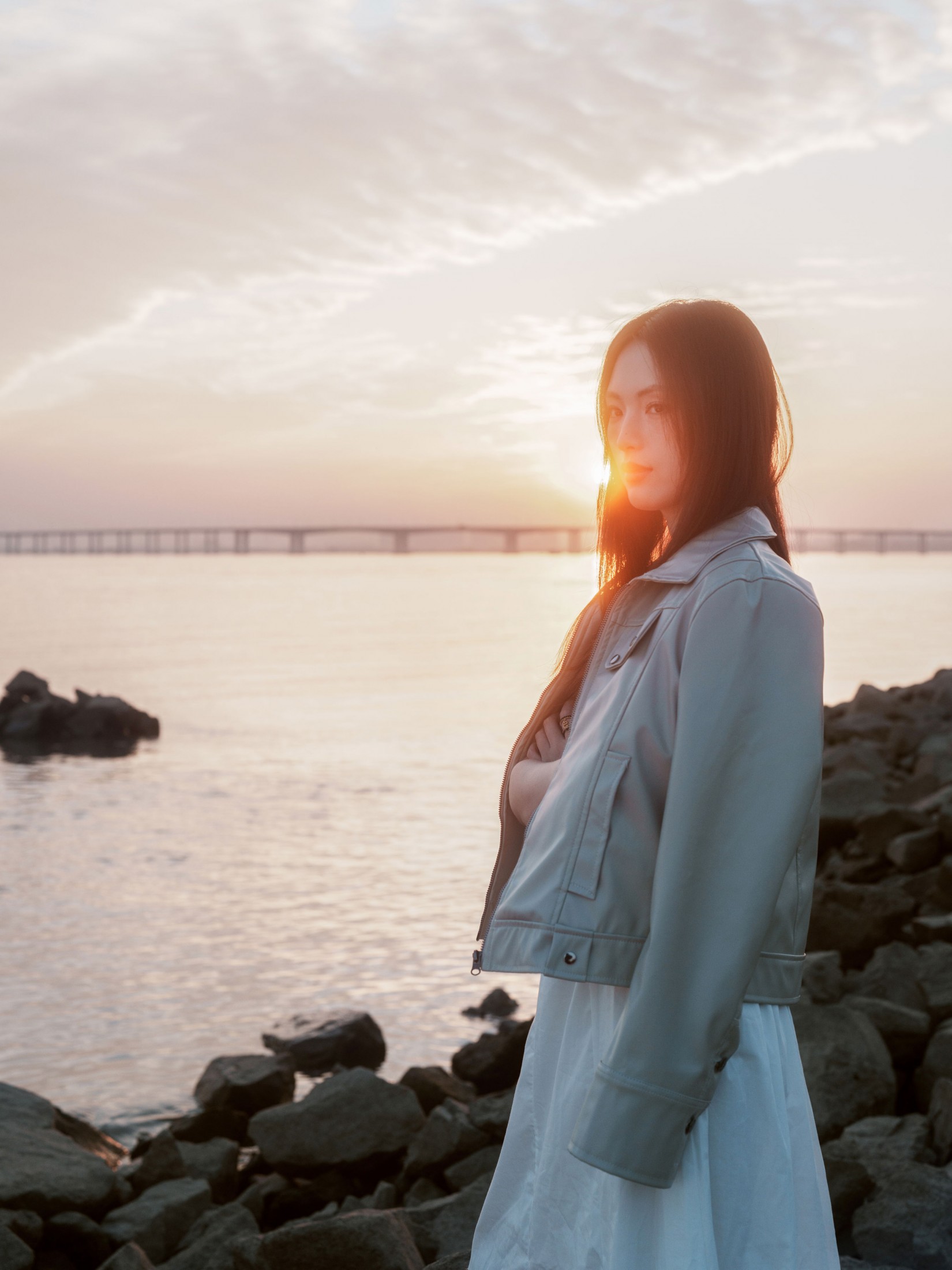 月月 - 《海边寂静黄昏日落》[33P] 插图3