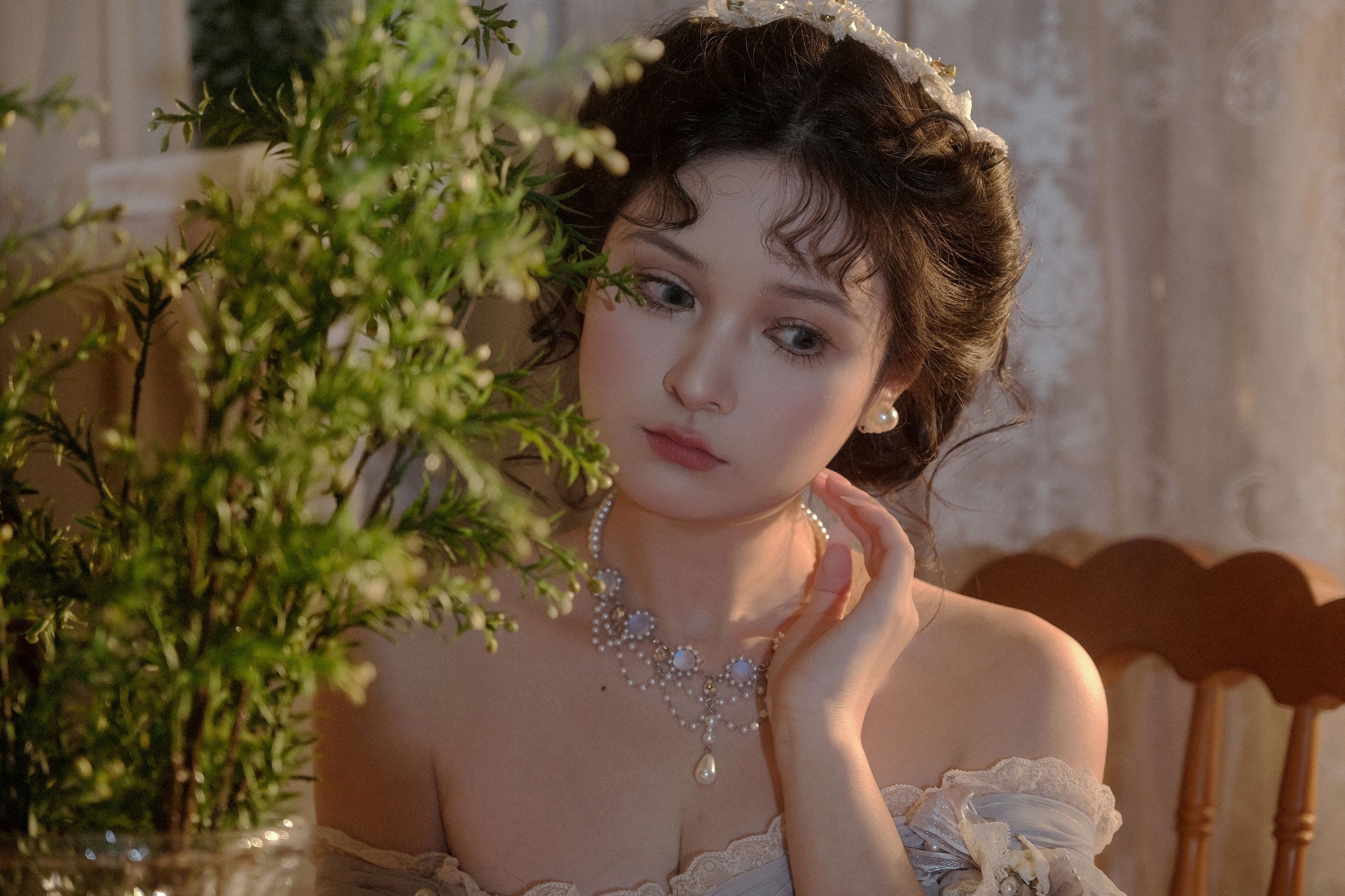 ID12535油画少女-妍画集