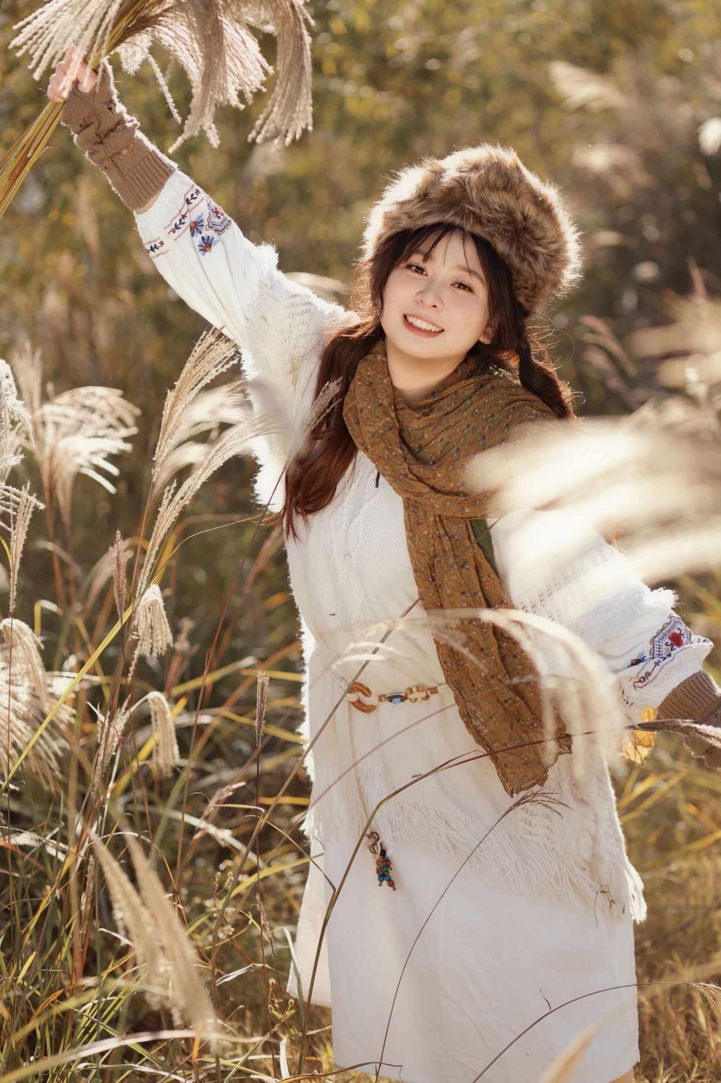 ID12633苇荡里的小猎狐-妍画集