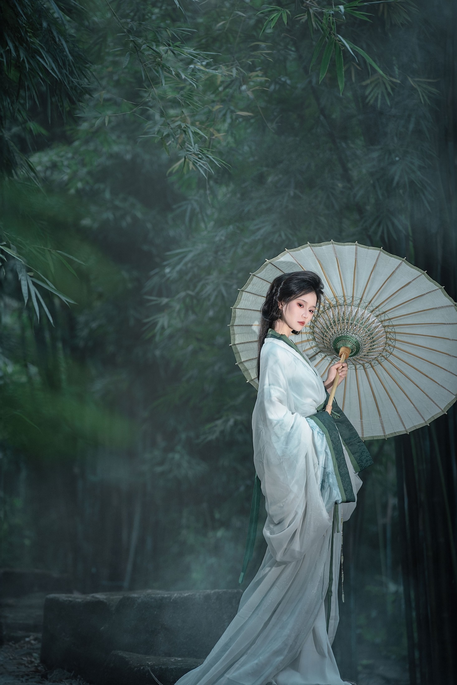 ID12639古风意境探幽～墨竹-妍画集