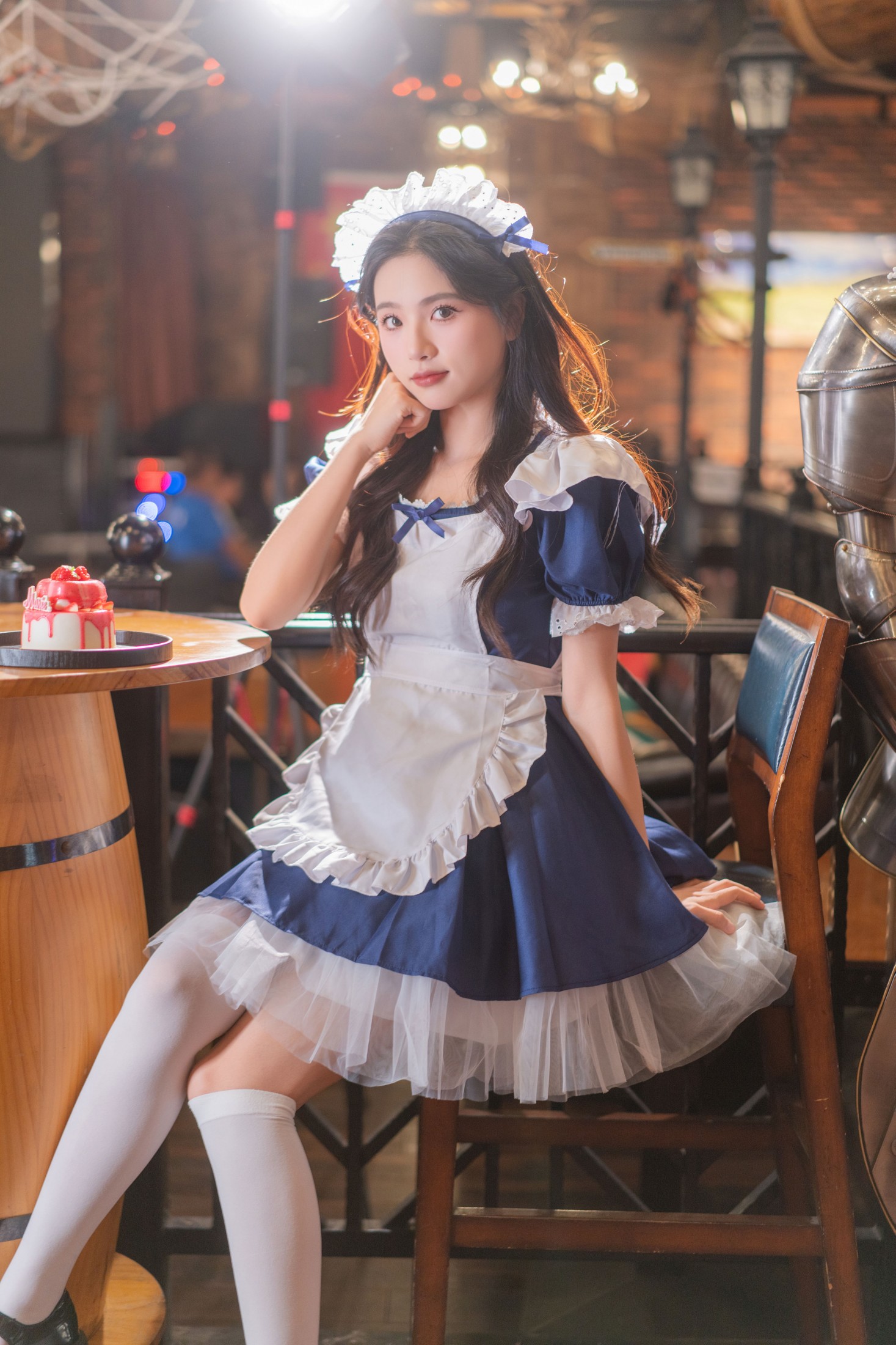 小张 - 《酒馆里的蓝白甜风“服务生”》[39P] 插图3