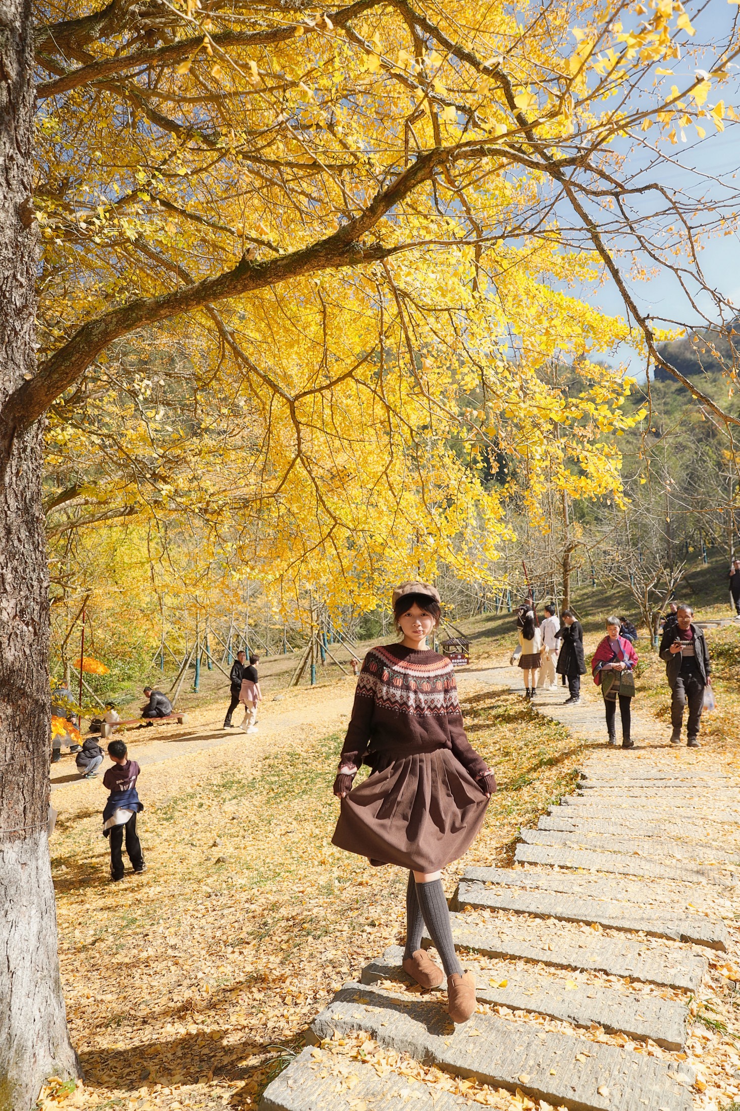 ID12634秋天它温吞、平和、慢悠悠，和我的生命是同一种质地。-妍画集