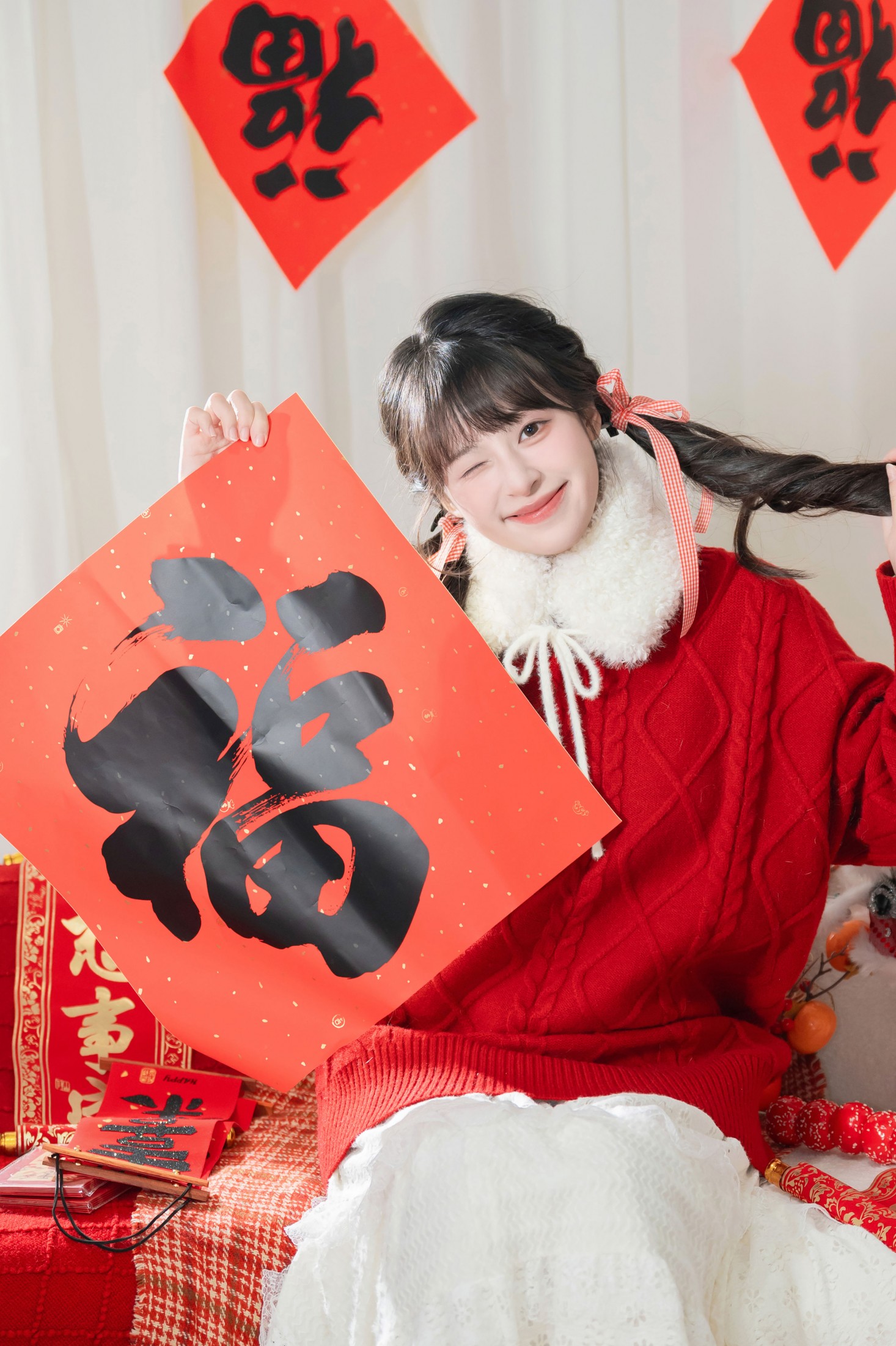 ID12656预制新年照-妍画集