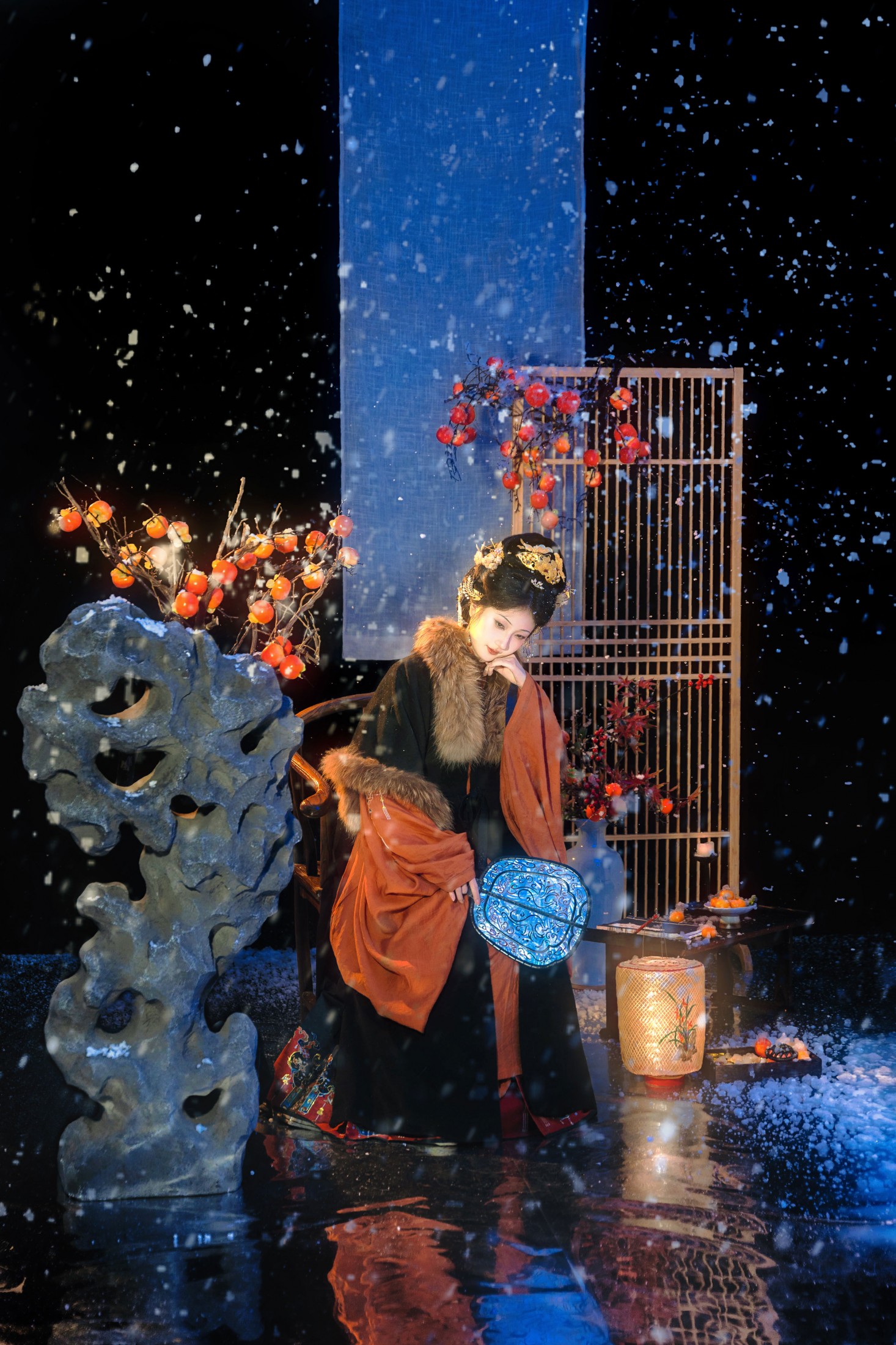 ID12709年年岁岁四时景-冬日大雪-妍画集