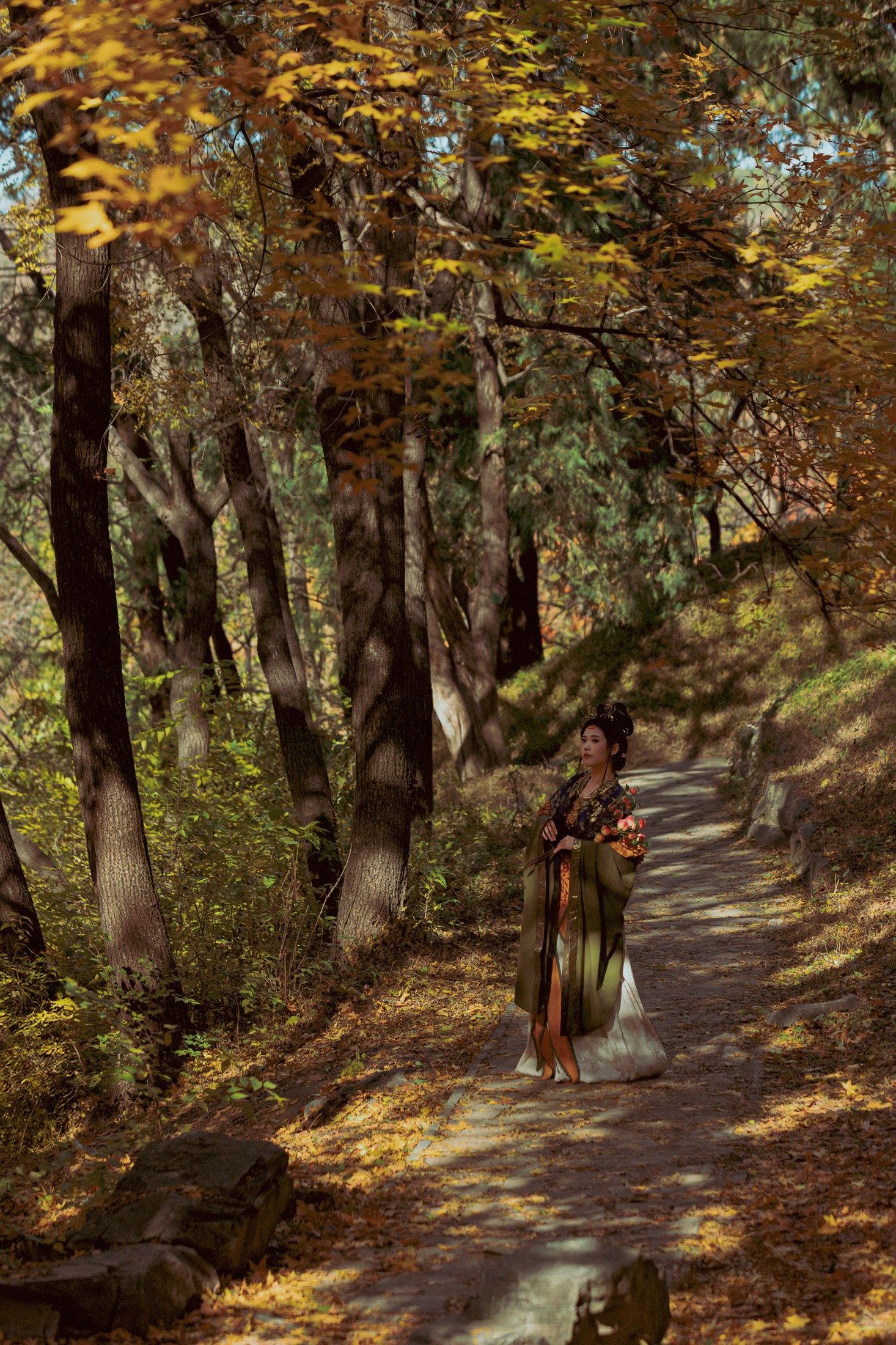 ID12750秋游后湖-妍画集