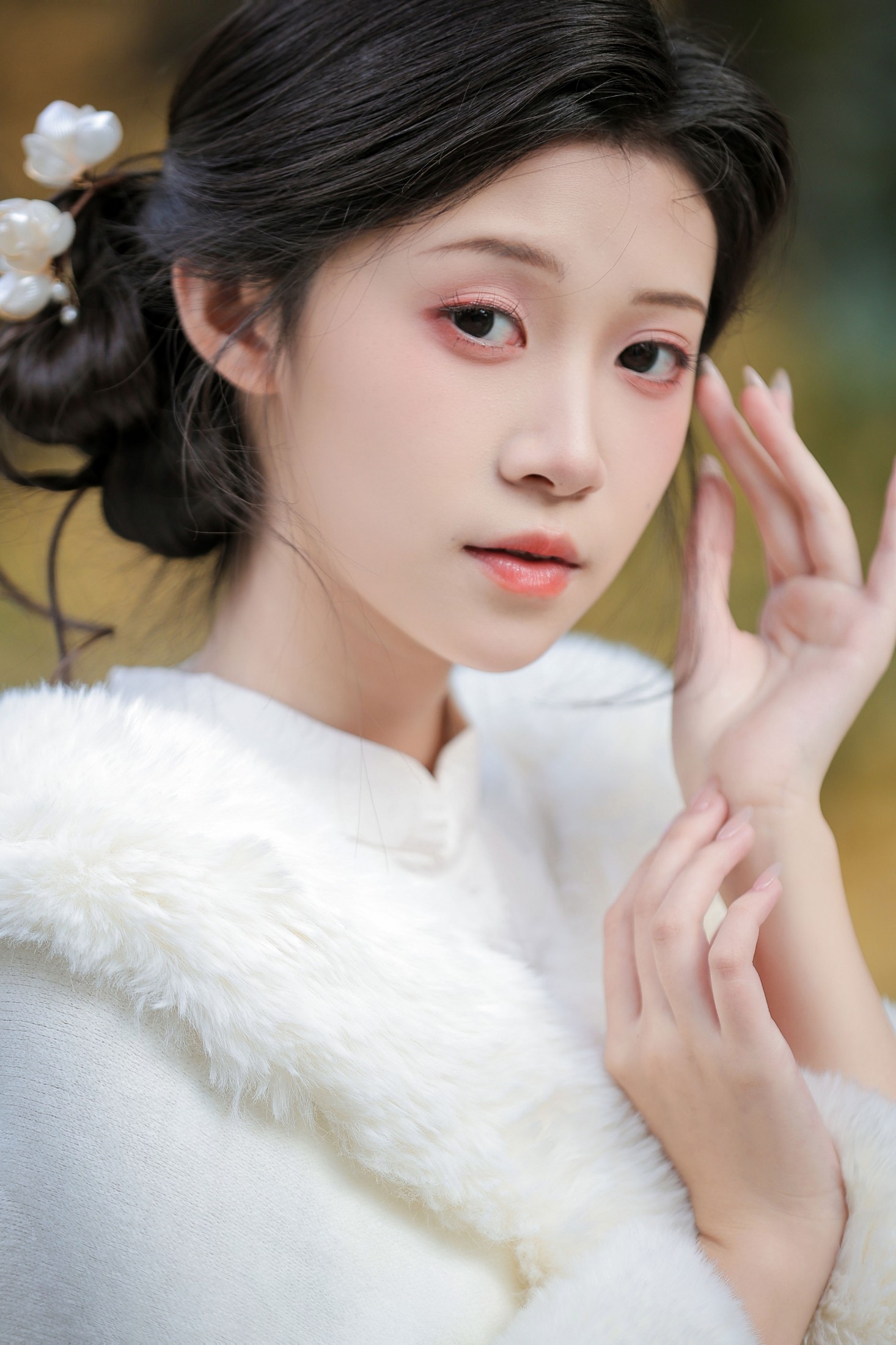 一口烧麦 - 《适合冬天的一组旗袍》[10P] 插图2