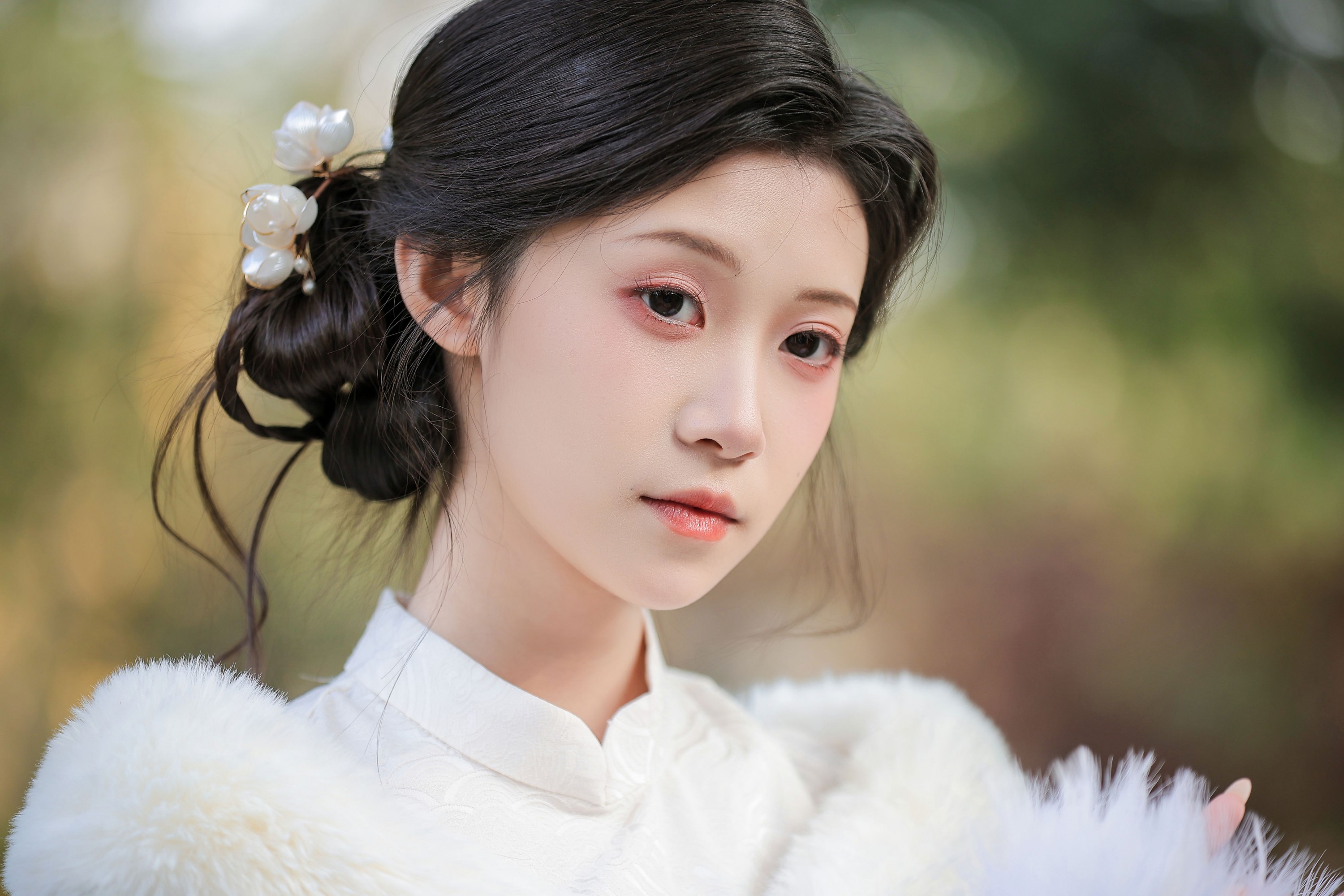 一口烧麦 - 《适合冬天的一组旗袍》[10P] 插图3