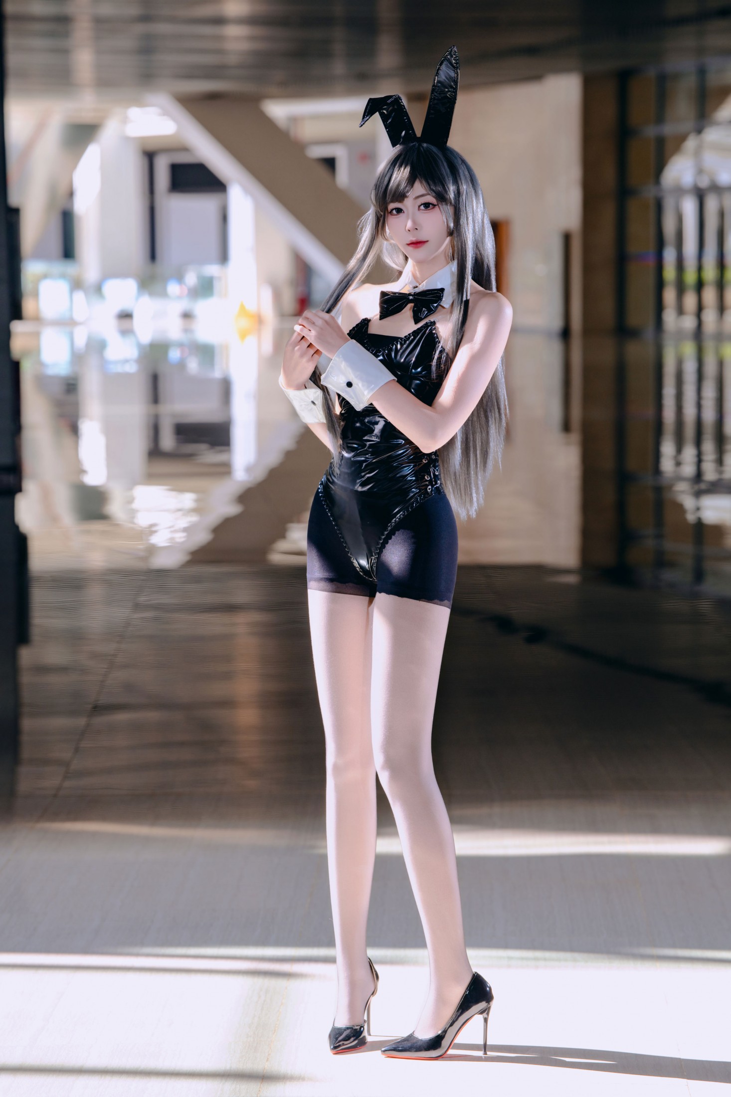 喵喵 - 《cos兔女郎学姐》[32P] 插图3