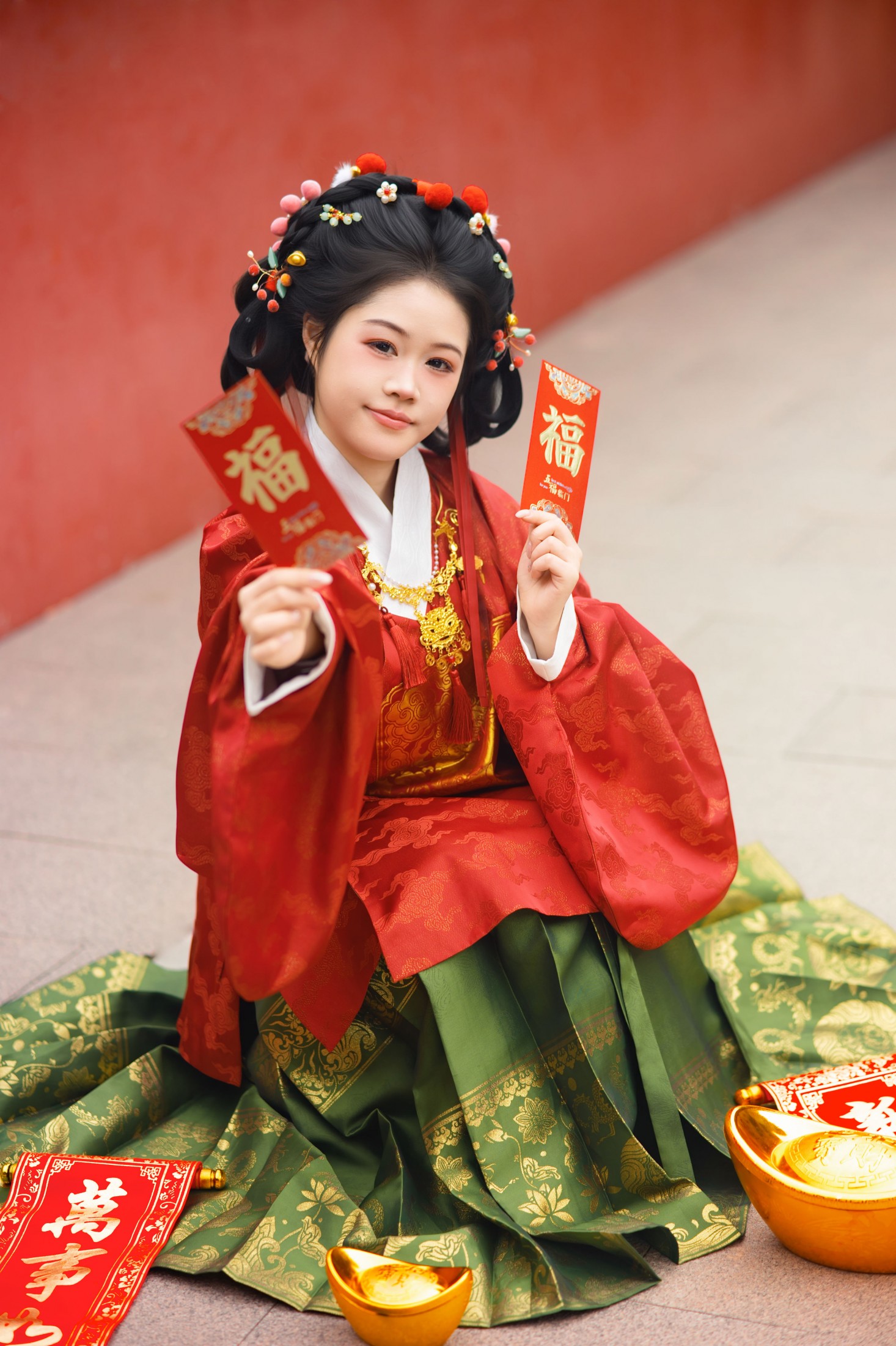 《明制新年汉服写真》[12P] 插图5