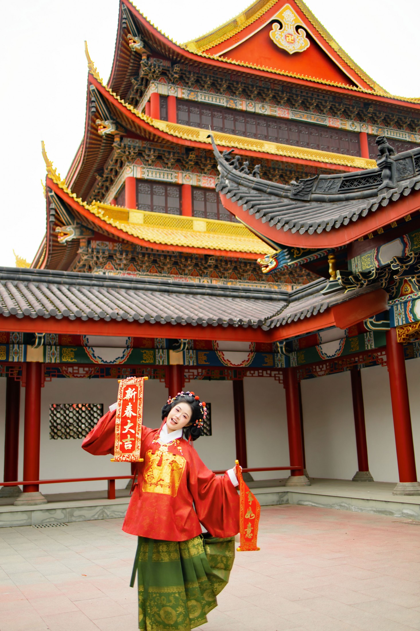 《明制新年汉服写真》[12P] 插图2