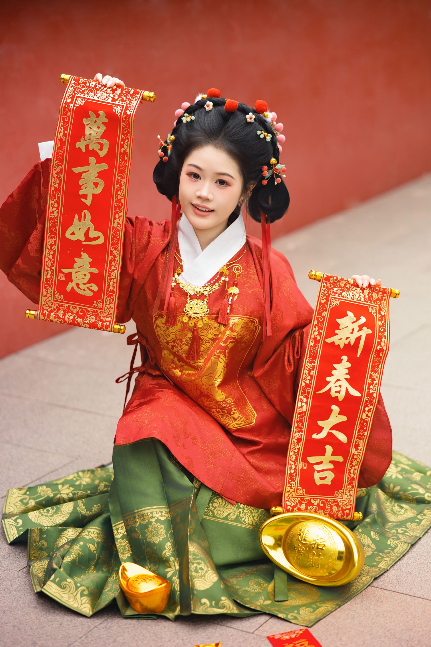 《明制新年汉服写真》[12P] 插图3